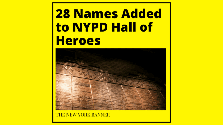 NYPD Hall of Heroes Adds 28 Names