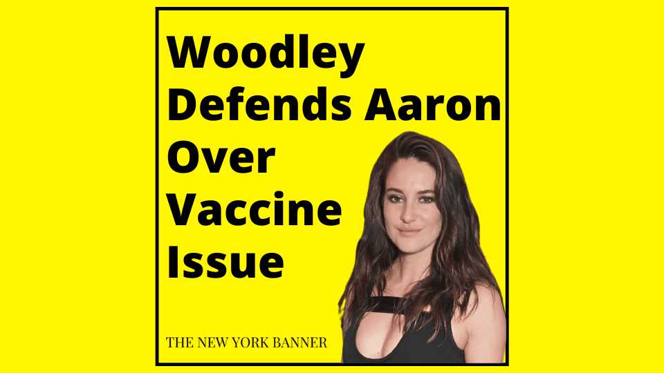 Woodley Defends Aaron Over Vaccine Issue