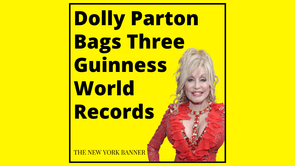 Dolly Parton Bags Three Guinness World Records