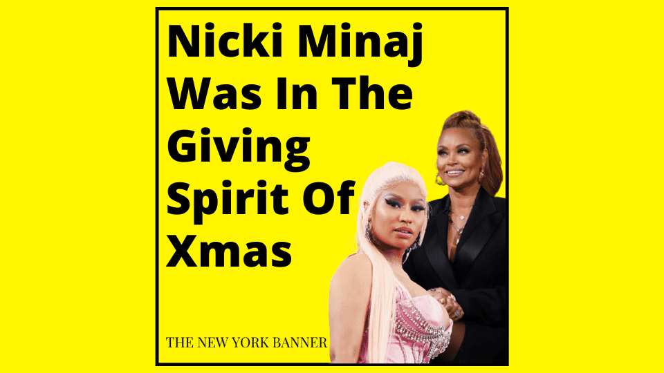 Nicki Minaj Was In The Giving Spirit Of Xmas