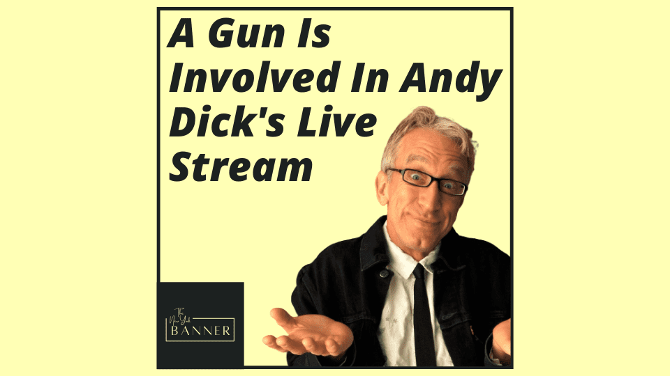 A Gun Is Involved In Andy Dick's Live Stream