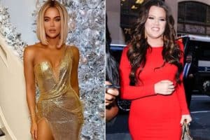 Khloe Kardashian Before and After Weight-Loss