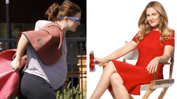 Drew Barrymore Before and After Weight Loss