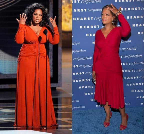 Oprah Winfrey Before and After Weight Loss