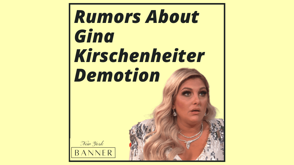 Rumors About Gina Kirschenheiter Demotion
