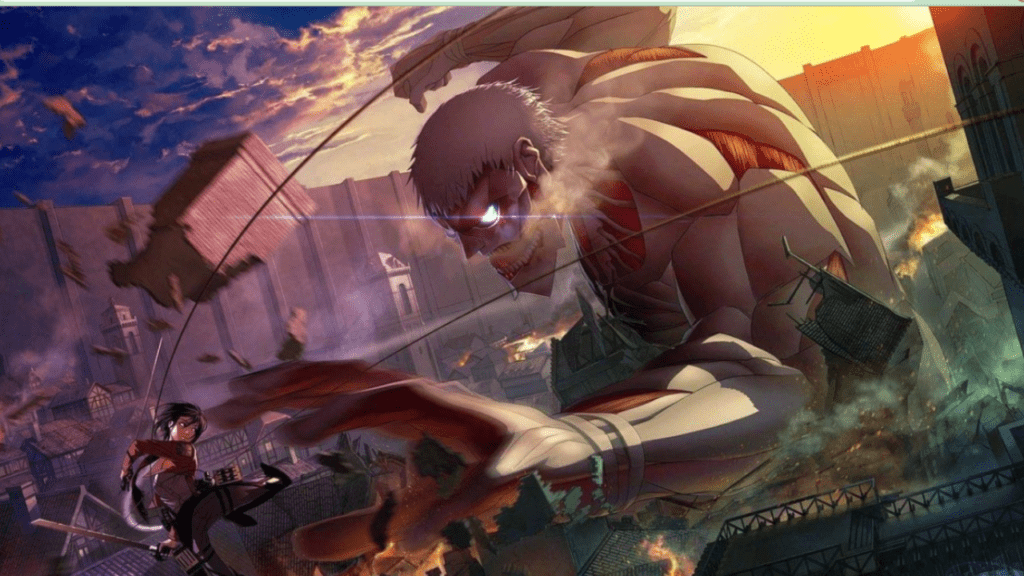Attack on Titan - Eren fights Poco Gilliard