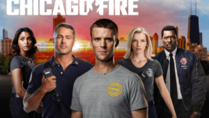 Chicago Fire Cover with Cast