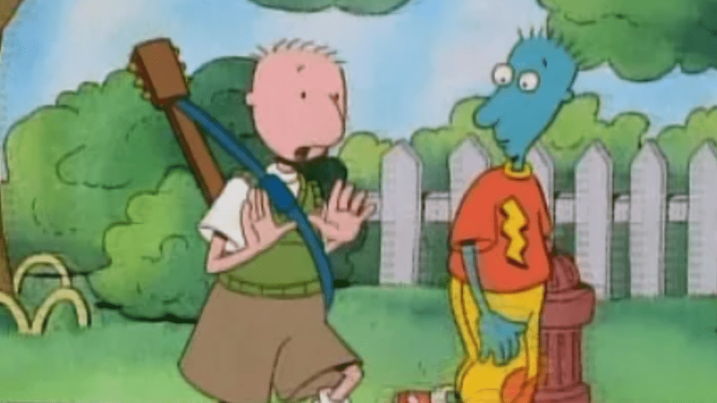 Doug Season 7 - Doug and Skeeter skipping school