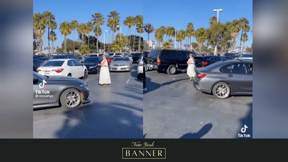 Karen Spotted Woman Tries To Reserve Parking Spot, Gets Booed