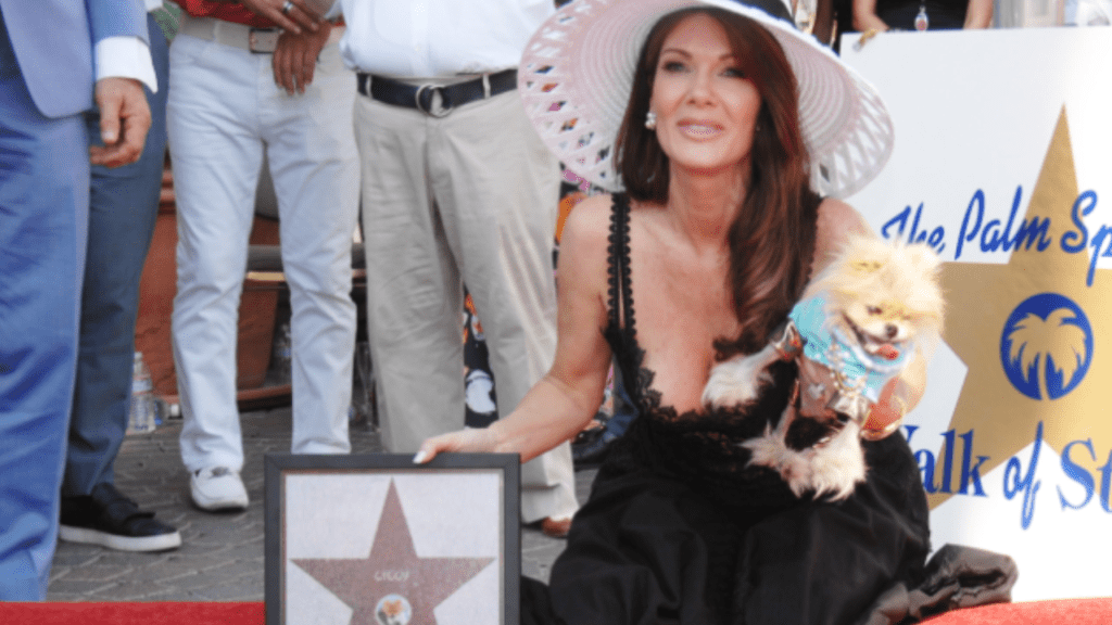 RHOBH S5 - Lisa Vanderpump at Palm Springs Walk of Stars