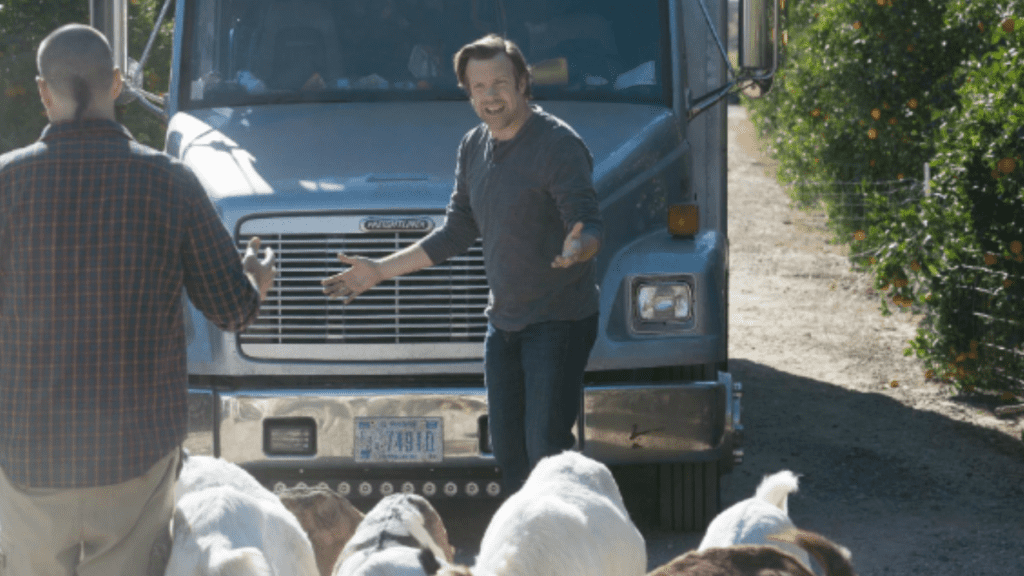 The Last Man on Earth S4 - Tandy and Mike found a herd of goats