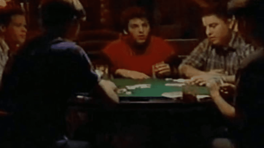 The Wonder Years S6 - E18 Friday night poker game