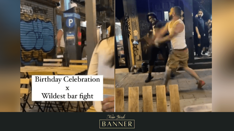 Viral Video Of A Birthday Celebration Disrupted By “Wildest Bar Fight’