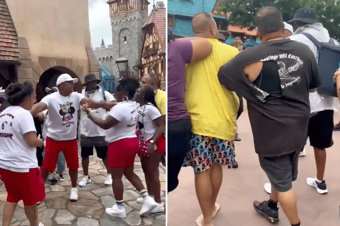 Two Families Get Into A Violent Fight At Disney World In Florida