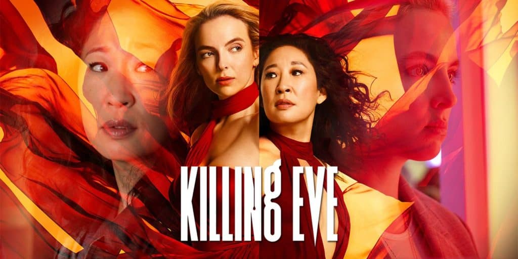 Killing Eve Cover with Cast