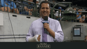 An LA Dodgers Sideline Reporter's Broken Arm Gained Widespread Attention