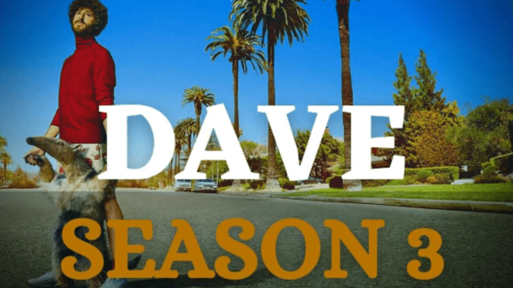 Dave Season 3 Cover