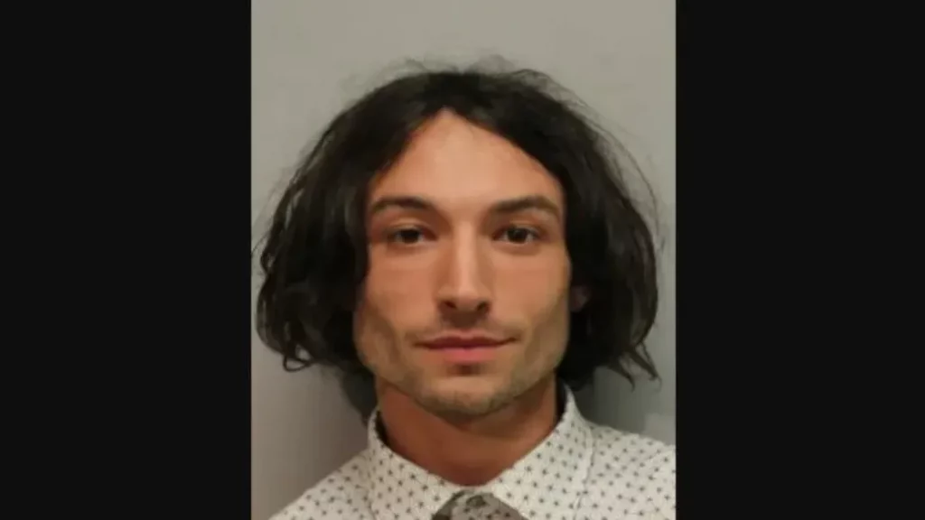 Ezra Miller mug shot