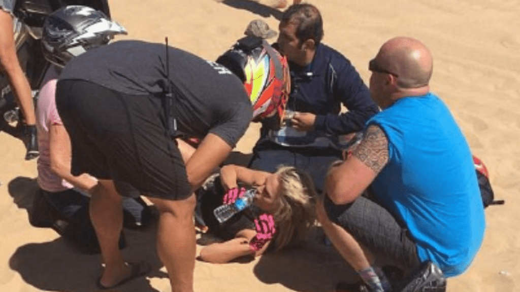 RHOC S11 - housewives got into accident in Glamis