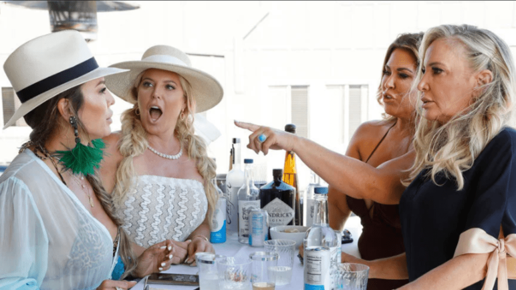 RHOC S16 - housewives at celebration of Shane's passing of the California Bar