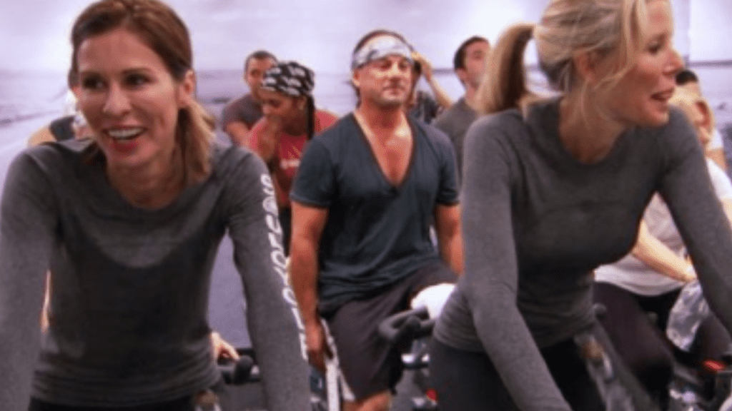 RHONY S5 - housewives at Soul Cycle fundraising event
