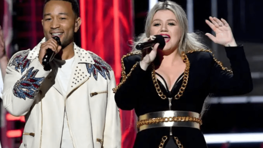 The Voice S21 - John Legend and Kelly Clarkson