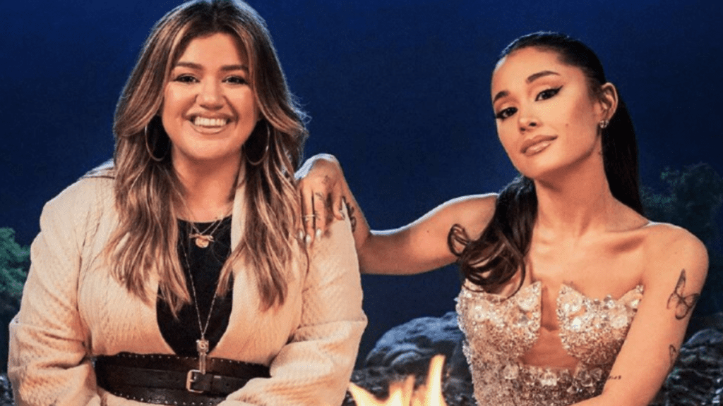 The Voice S21 - Kelly Clarkson and Ariana Grande