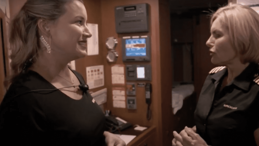 Below Deck Med S2 - Hannah and Capt Sandy Yawn