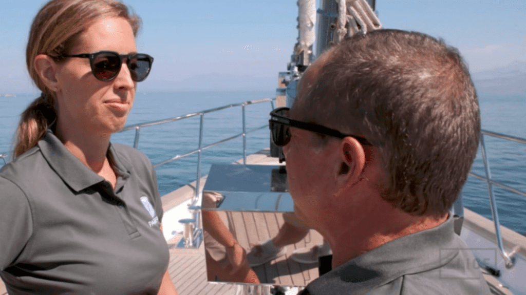 Below Deck Sailing Yacht S1 - Chief Stew Jenna and Capt Glen
