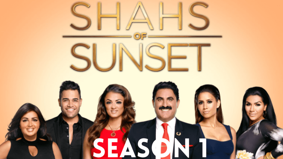Shahs of Sunset S1 Cover with Cast