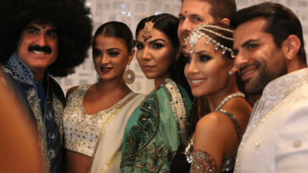 Shahs of Sunset S4 - the cast at Asifa's Bollywood themed party