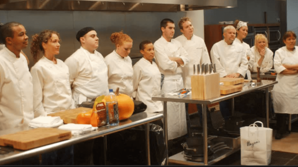 Top Chef S1 - the chef contestants in season premier