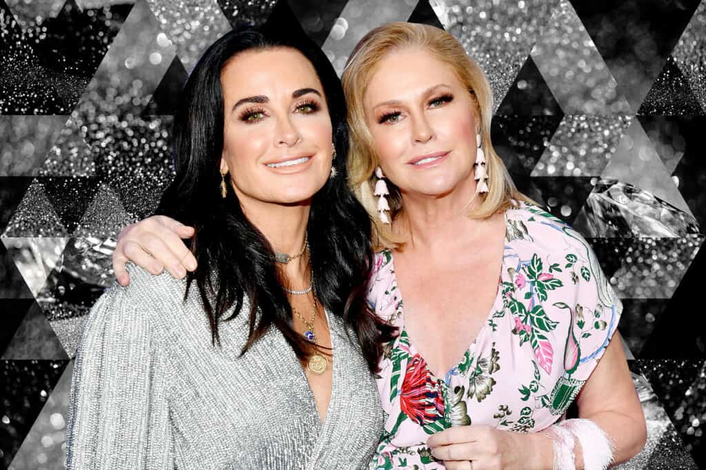 Kathy Hilton and Kyle Richards