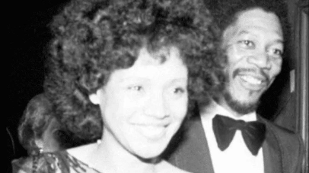 Morgan Freeman and Jeanette Adair Bradshaw