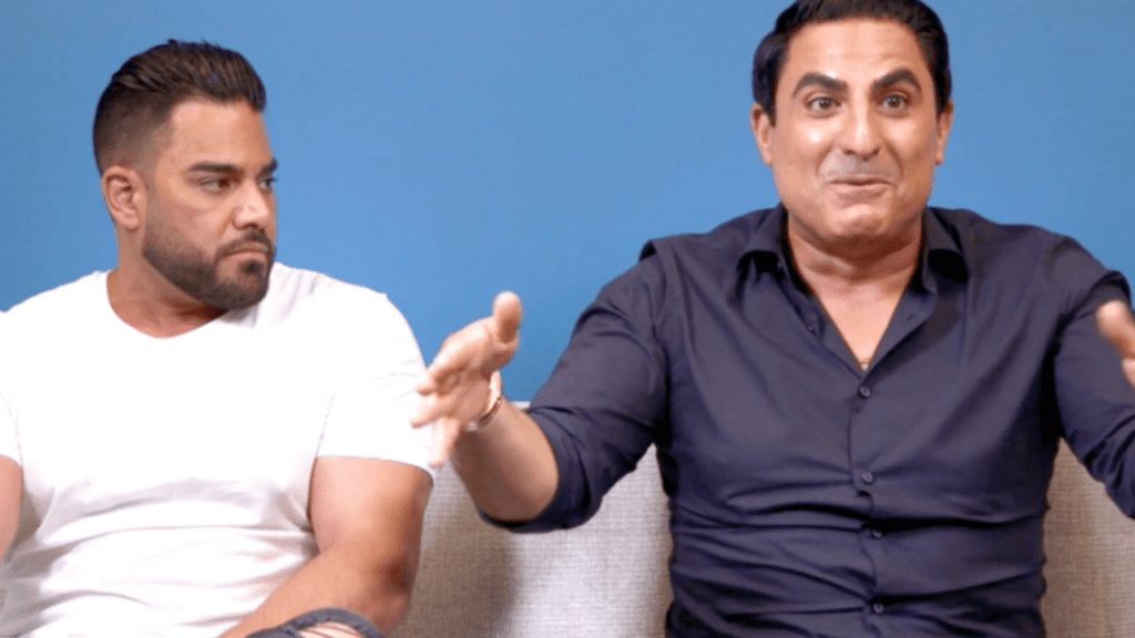 Shahs of Sunset S6 - Reza learns that Mike is not legally separated from his wife