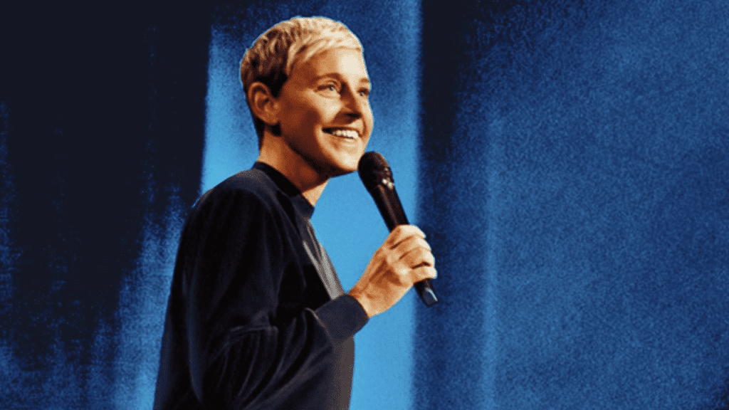 Stand-up comedian Ellen DeGeneres