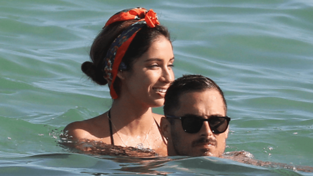 Bianca Peters with Danny Amendola