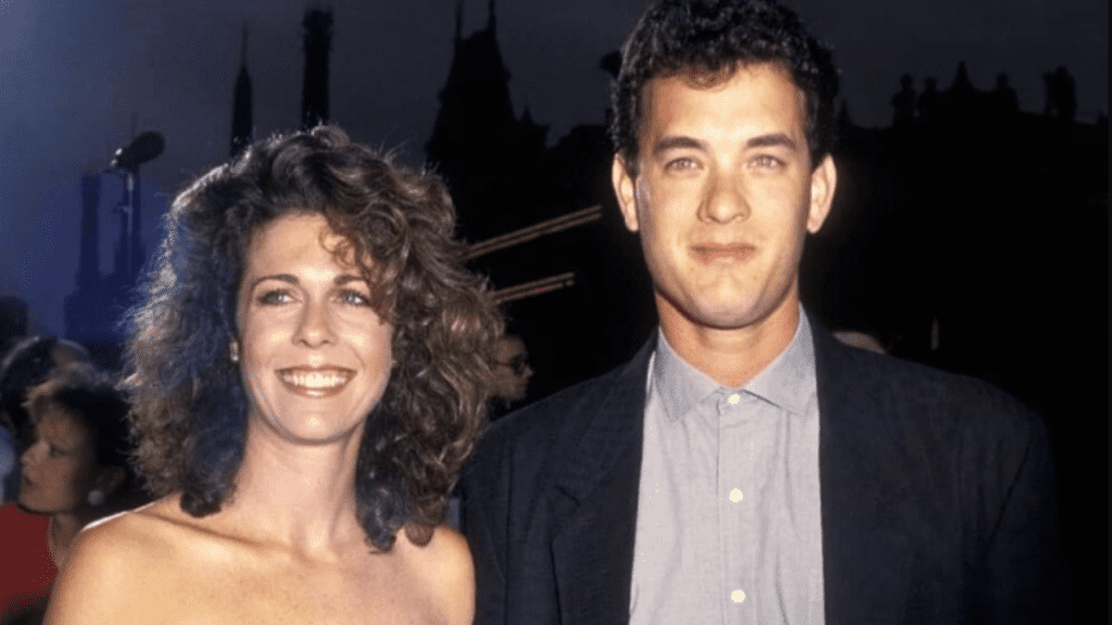 Tom Hanks and Samantha Lewes
