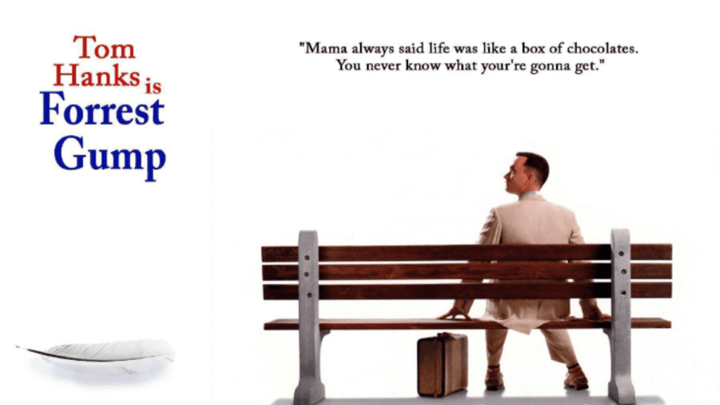 Tom Hanks as Forrest Gump