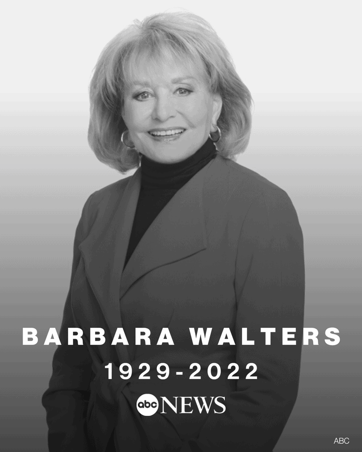 barbara walters dead