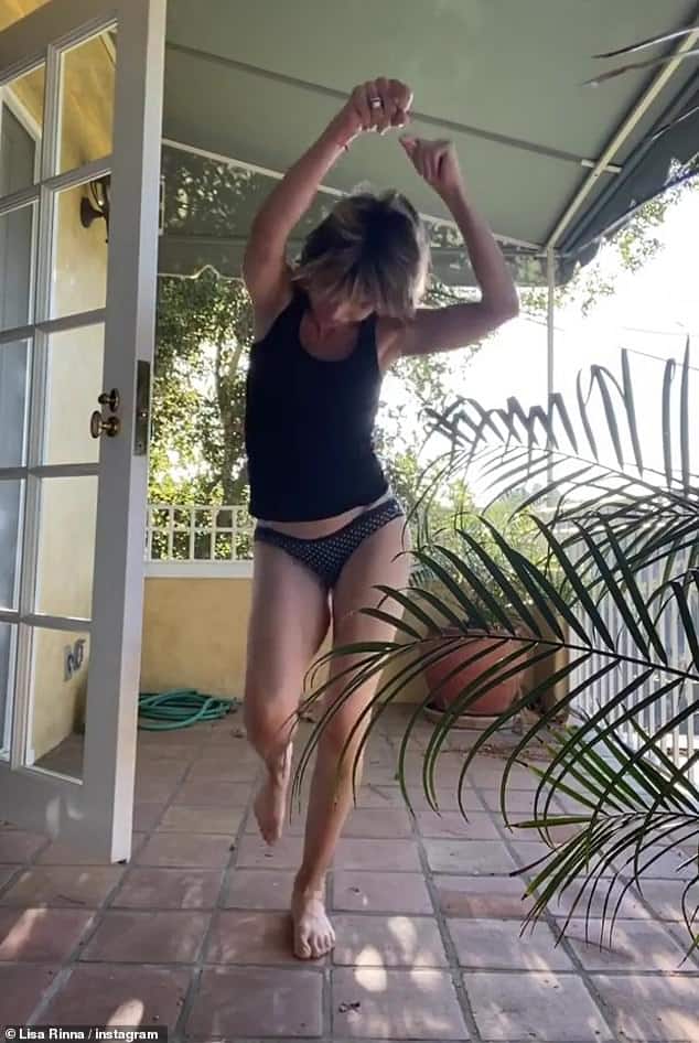 Lisa Rinna IG Videos Underwear