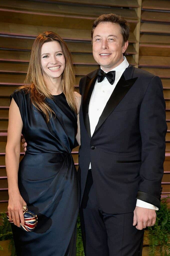 elon musk and justine wilson