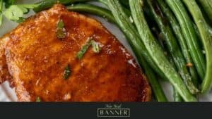 Low-Carb Pork Chops with Green Beans