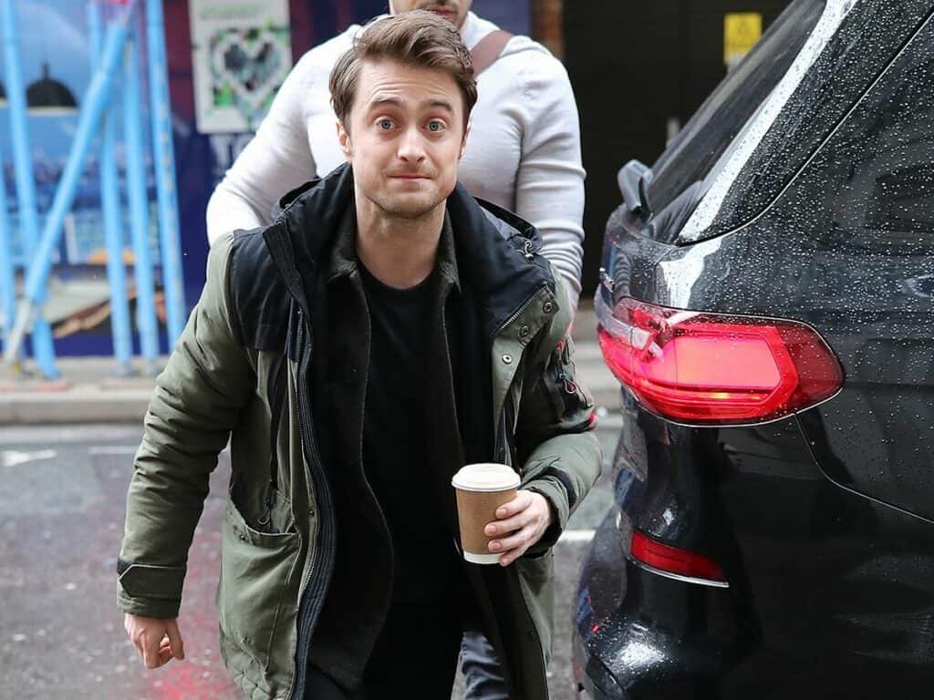 daniel radcliffe drinking