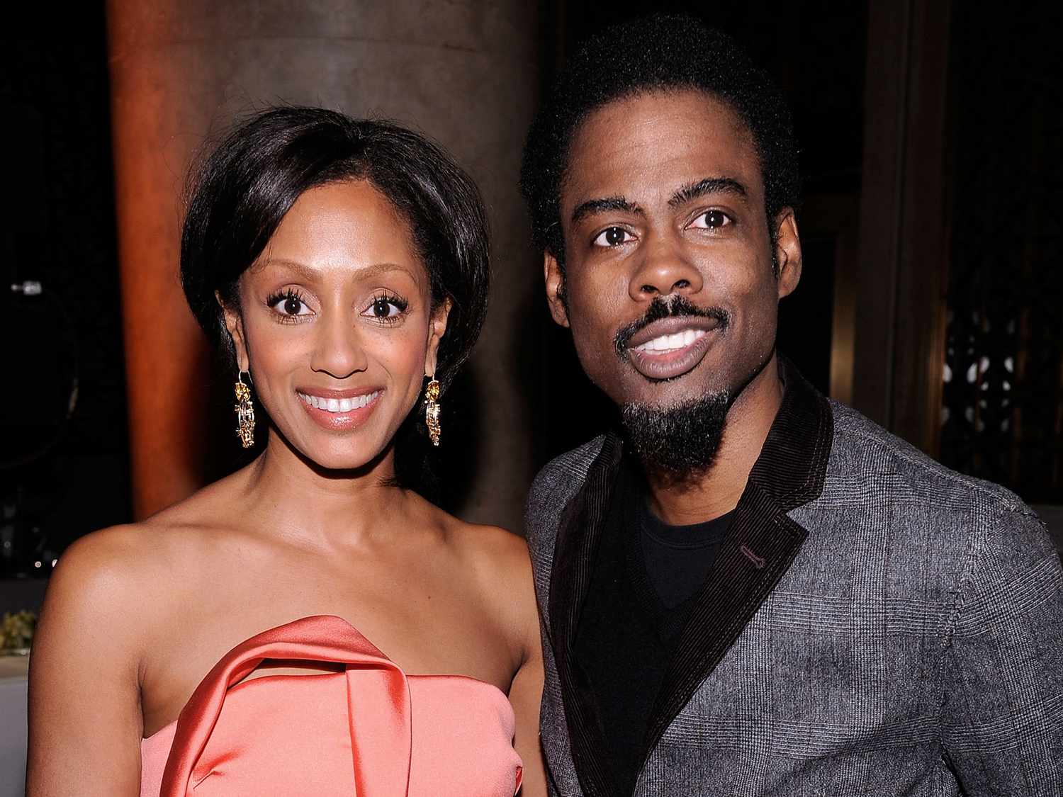 Chris Rock's ex-wife and him