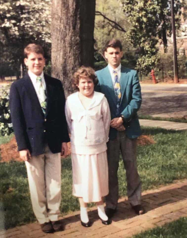 Fortune Feimster at a young age