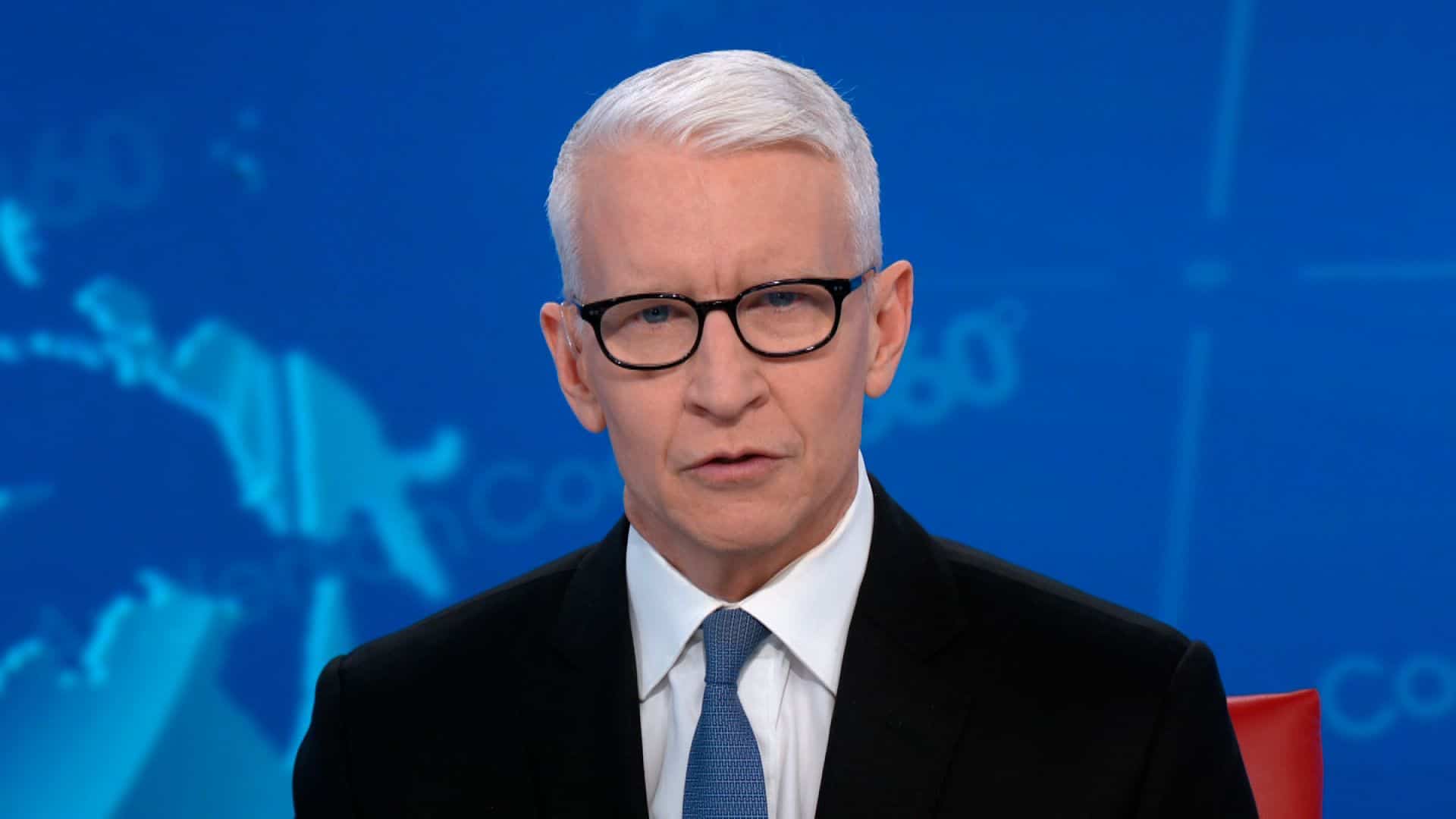 Anderson Cooper's career as a tv news reporter
