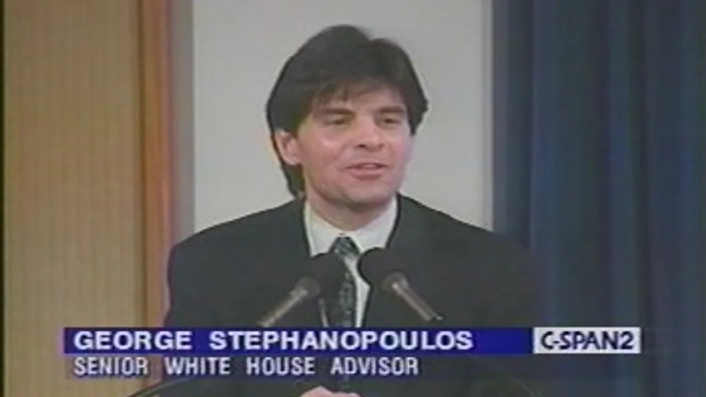 George Stephanopoulos served as White House Senior Advisor
