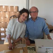 Jenny Slate and her father
