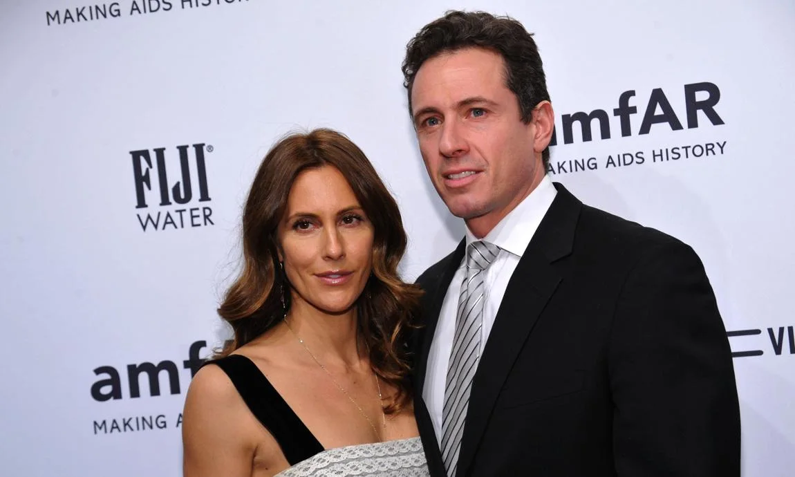 Chris Cuomo's wife and him